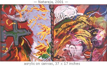R. Colescott:  Nataraja, 2001