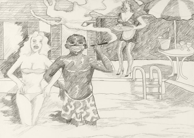 Robert Colescott: Untitled, 1970