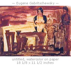 Eugene Gabritschewsky: Untitled